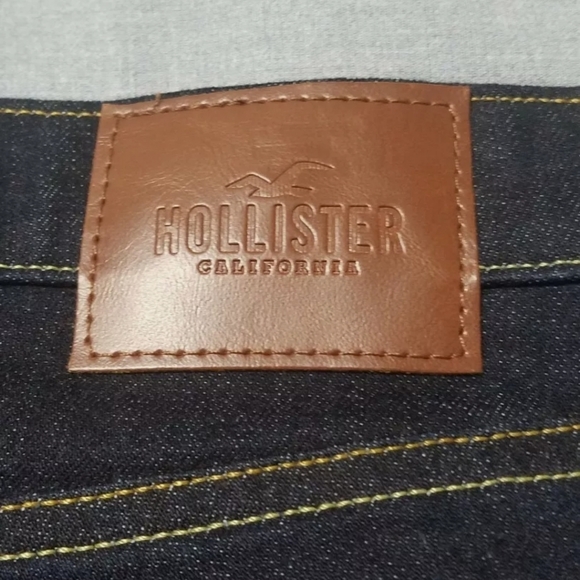 Hollister Men's Dark Wash 30Wx30L Skinny Jeans 🆕️ - Picture 10 of 14